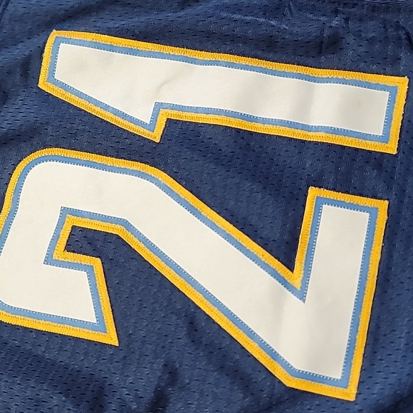 SANDIEGO CHARGERS LADAINIAN TOMLINSON REEBOK THROWBACK JERSEY BOYS SIZE SMALL - Picture 10 of 12